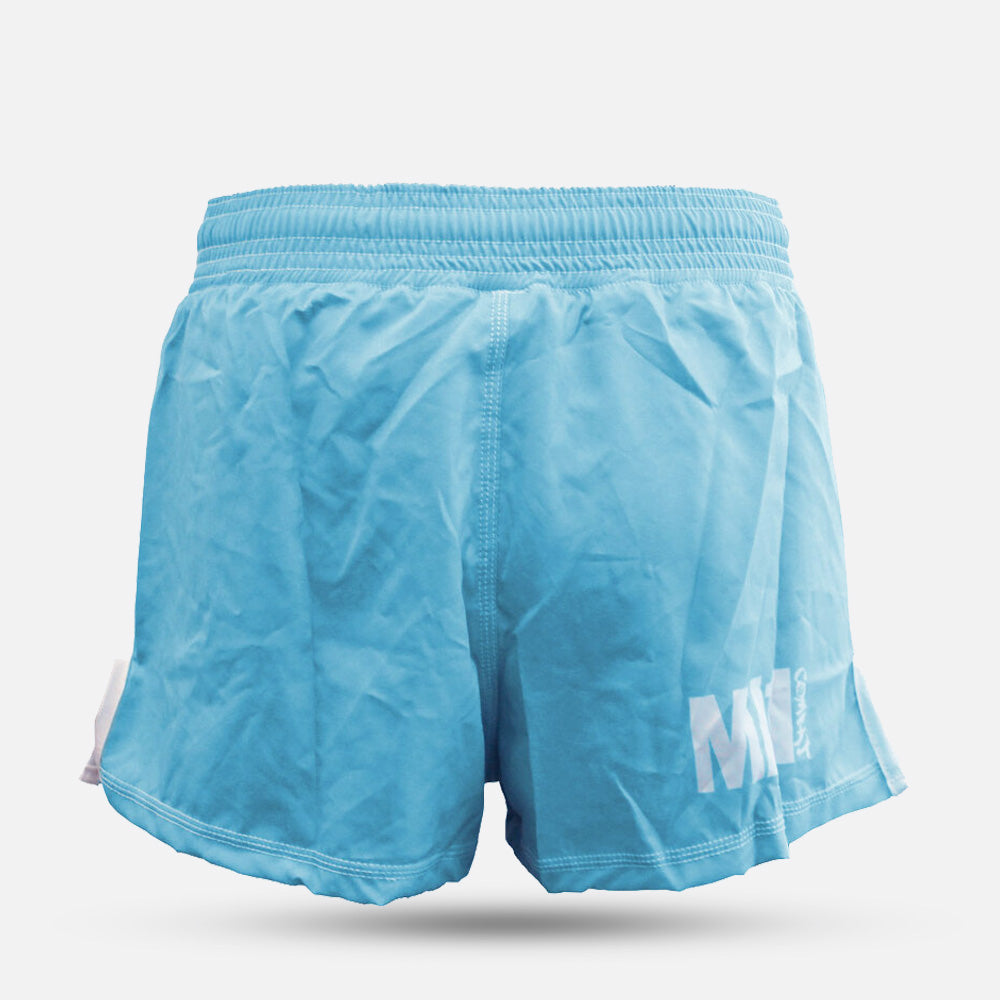 MA1 Combat Basic Aqua High Cut MMA Shorts - product photo 2