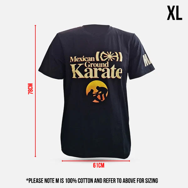B-Team - Mexican Ground Karate Black T-Shirt - product photo 9