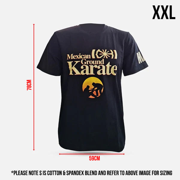 B-Team - Mexican Ground Karate Black T-Shirt - product photo 15