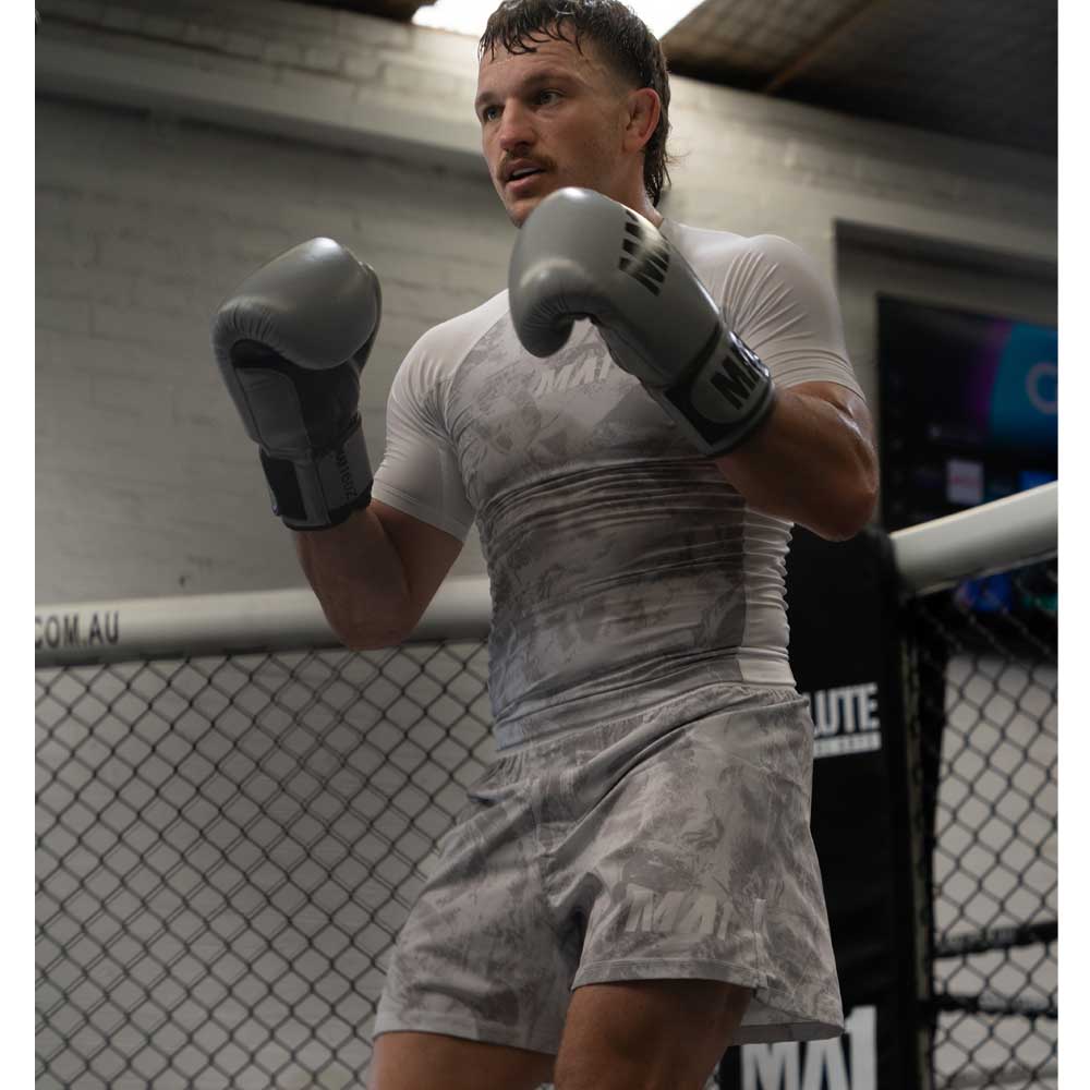 MA1 Arctic Hybrid Cut MMA Shorts with frosted sublimated print