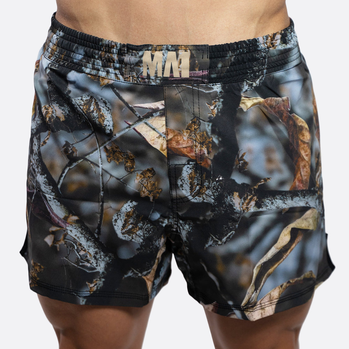 MA1 Hillbilly Camo High Cut MMA Shorts - product photo 2