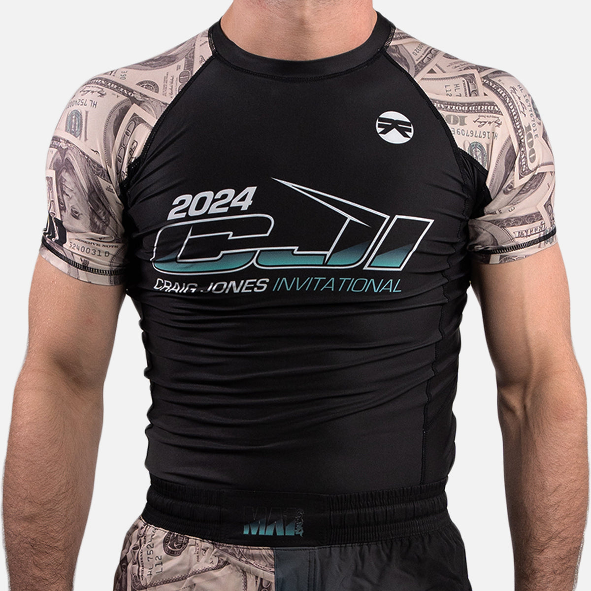 MA1 Craig Jones Invitational CJI 2024 Black Rashguard - product photo 2