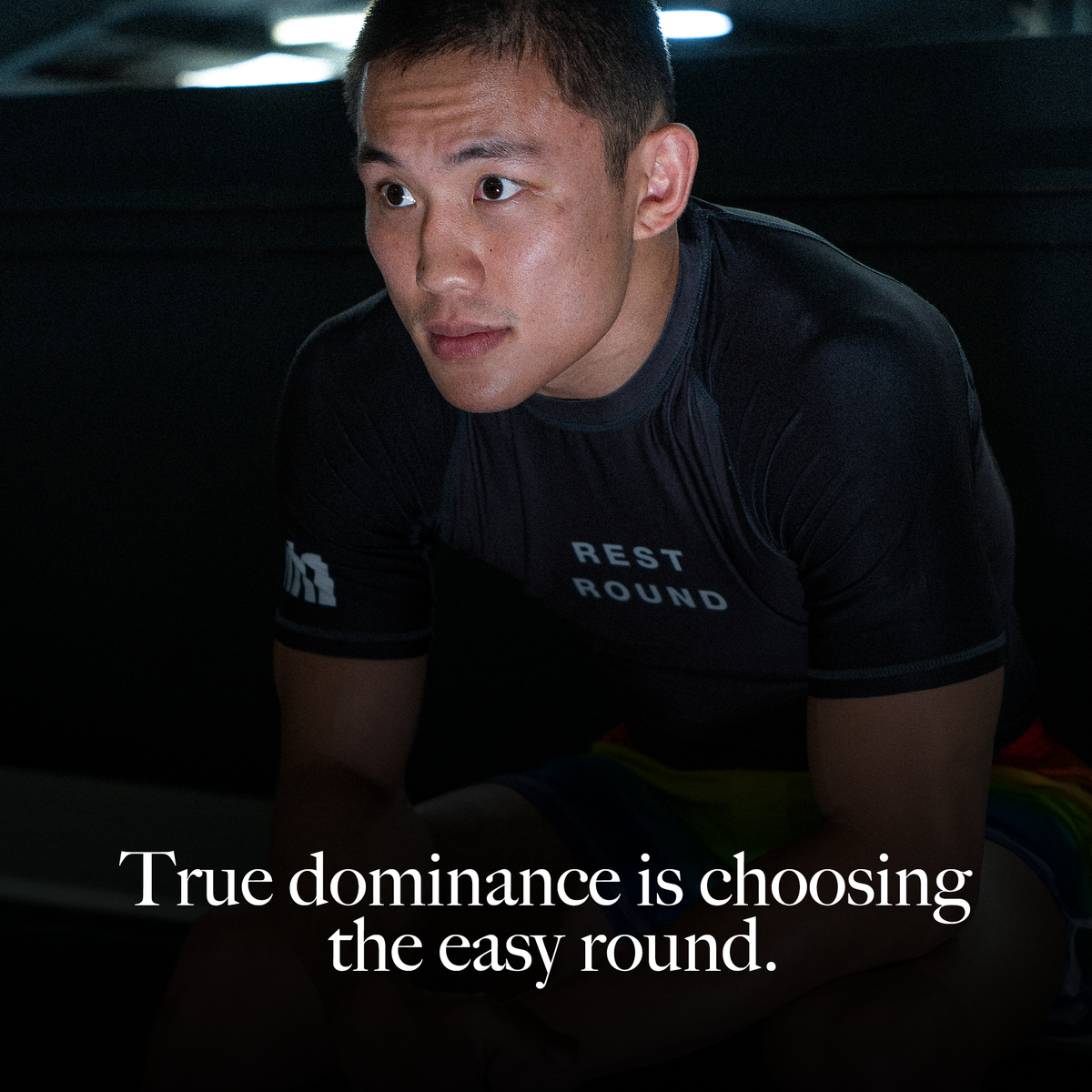 MA1 Rest Round Rash Guard promotional graphic 1
