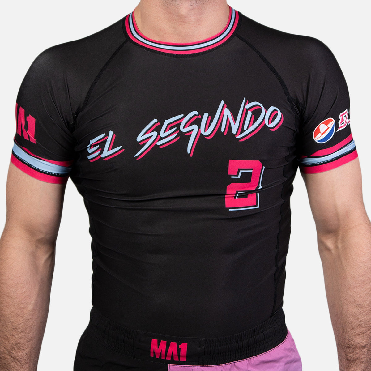 MA1 El Segundo Miami Short Sleeve Rashguard - product photo 2