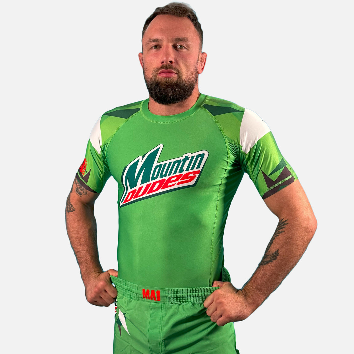 MA1 El Segundo Mountain Dude Short Sleeve Rashguard