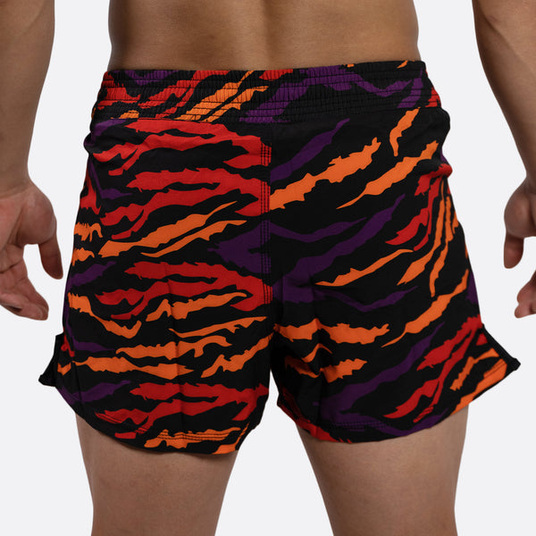 MA1 Tiger Stripe High Cut MMA Shorts