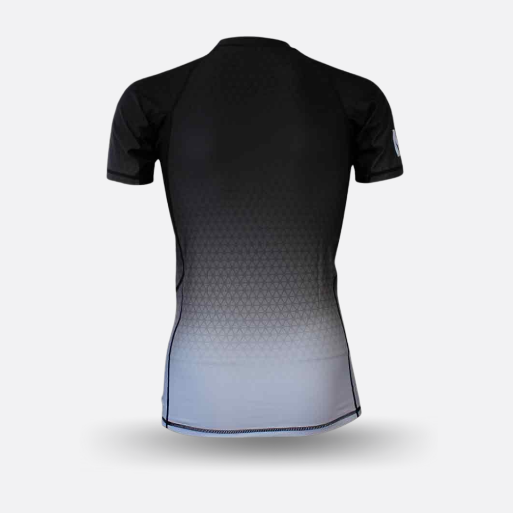 MA1 Short Sleeve Rash Guard - Wagara White