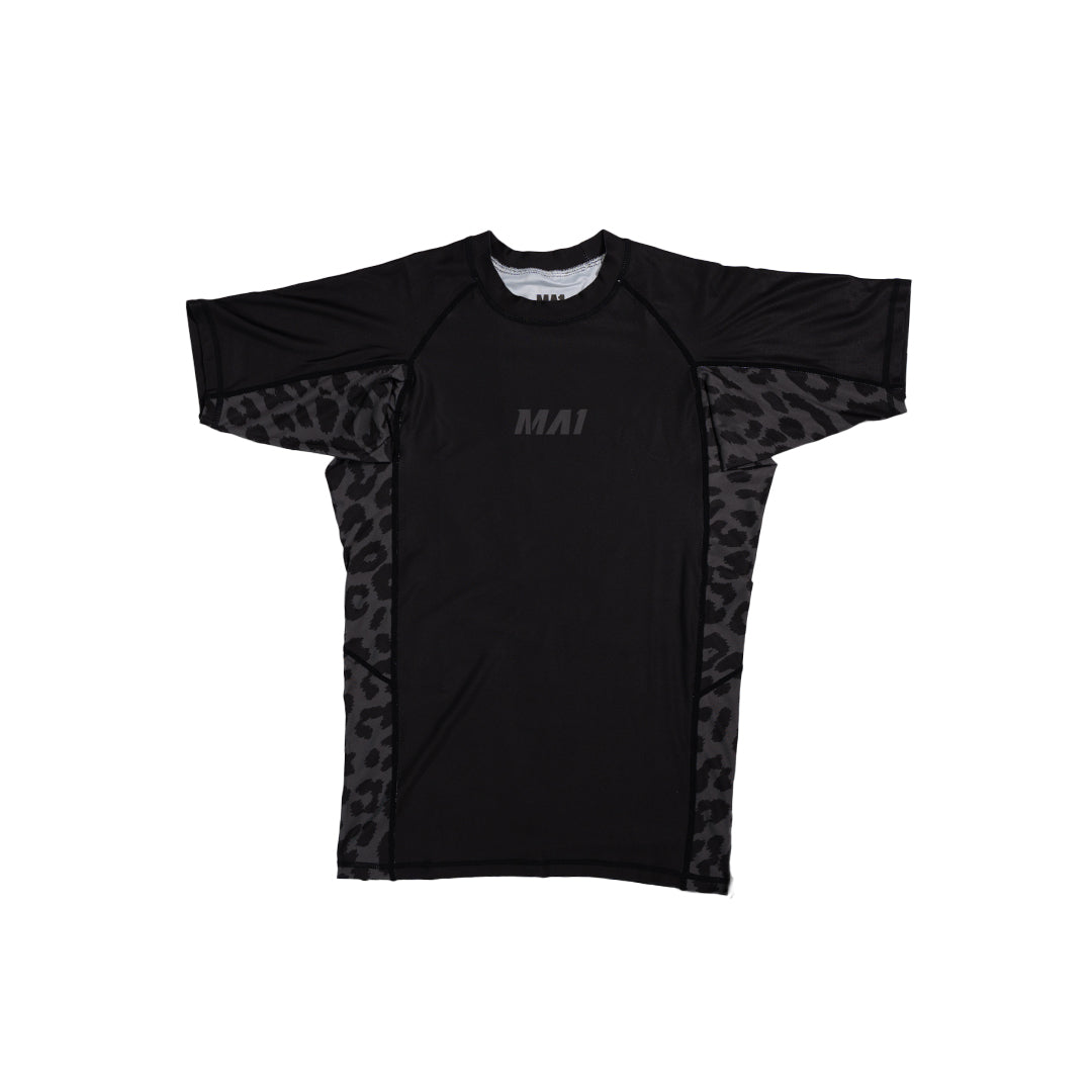 MA1 Black Jag Short Sleeve Rashguard