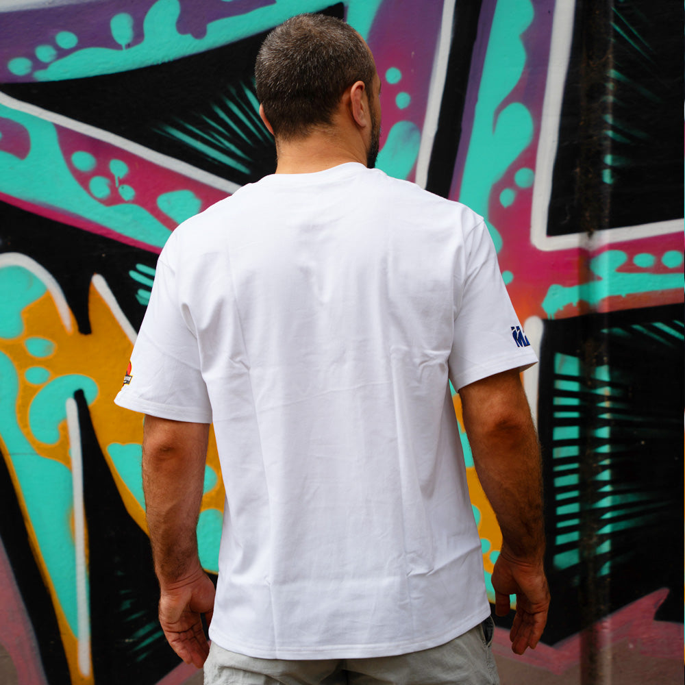 MA1 Absolute MMA Raptors Cotton Oversized White Tee