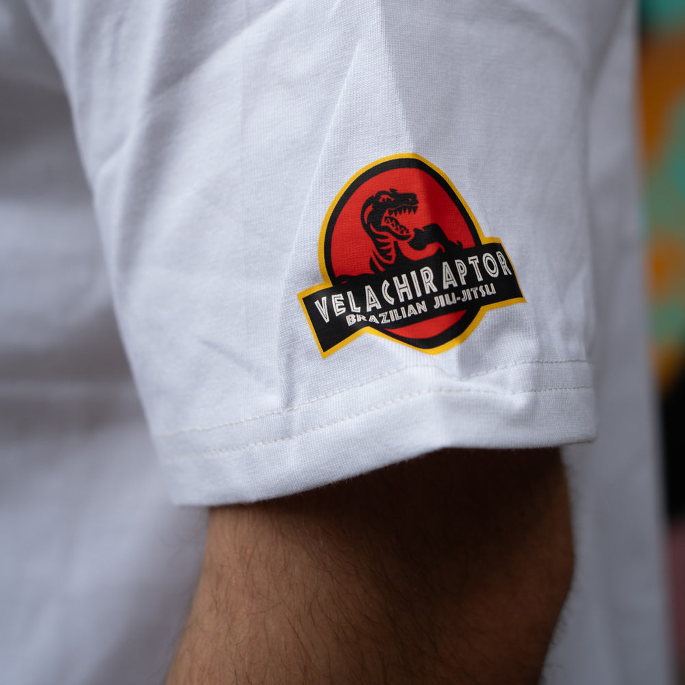 MA1 Absolute MMA Raptors Cotton Oversized White Tee