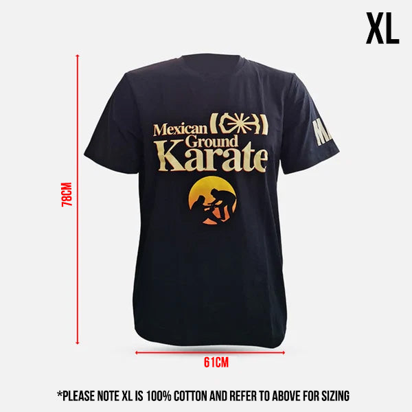 B-Team - Mexican Ground Karate Black T-Shirt - product photo 14