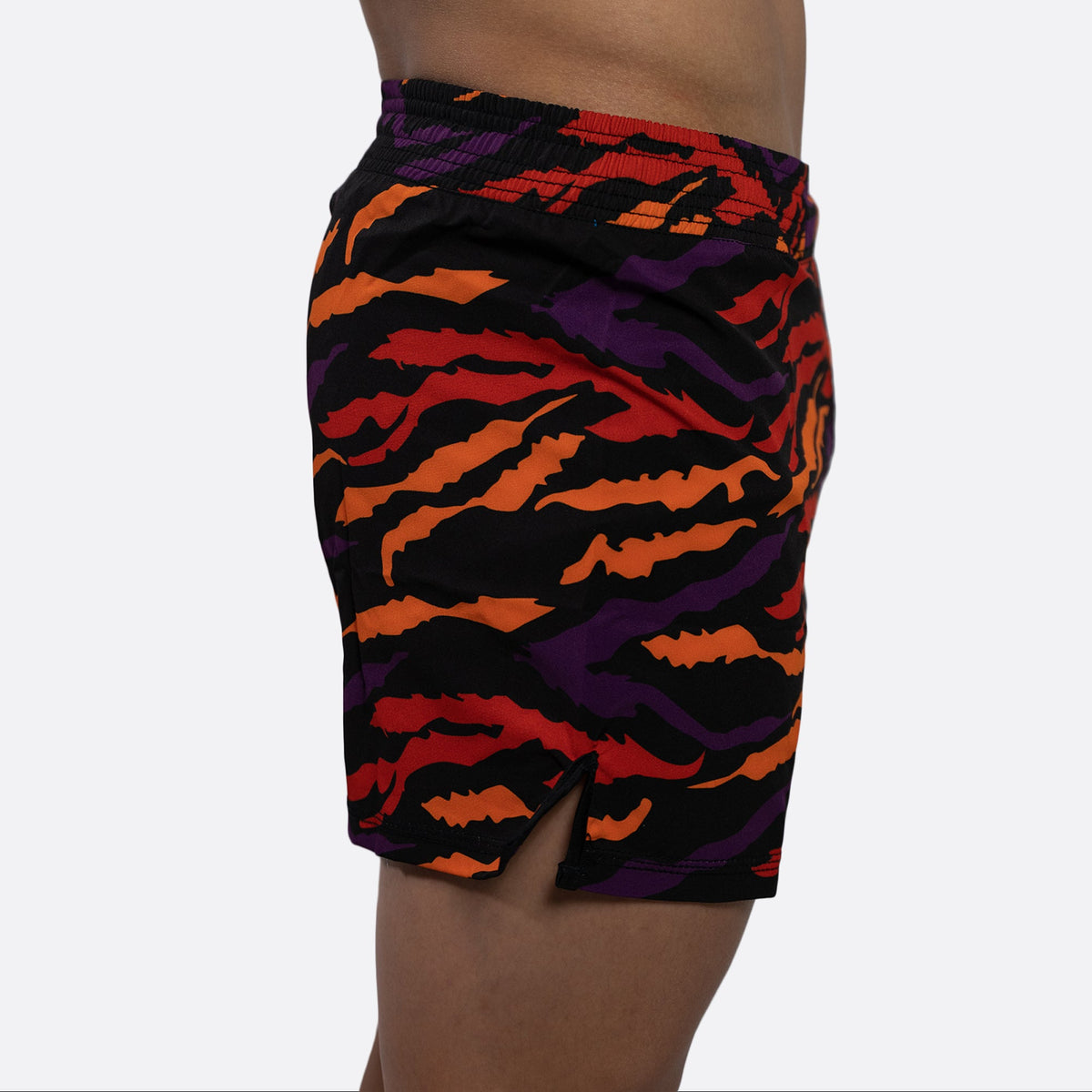MA1 Tiger Stripe High Cut MMA Shorts - product photo 3