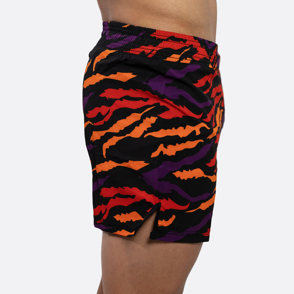 MA1 Tiger Stripe High Cut MMA Shorts